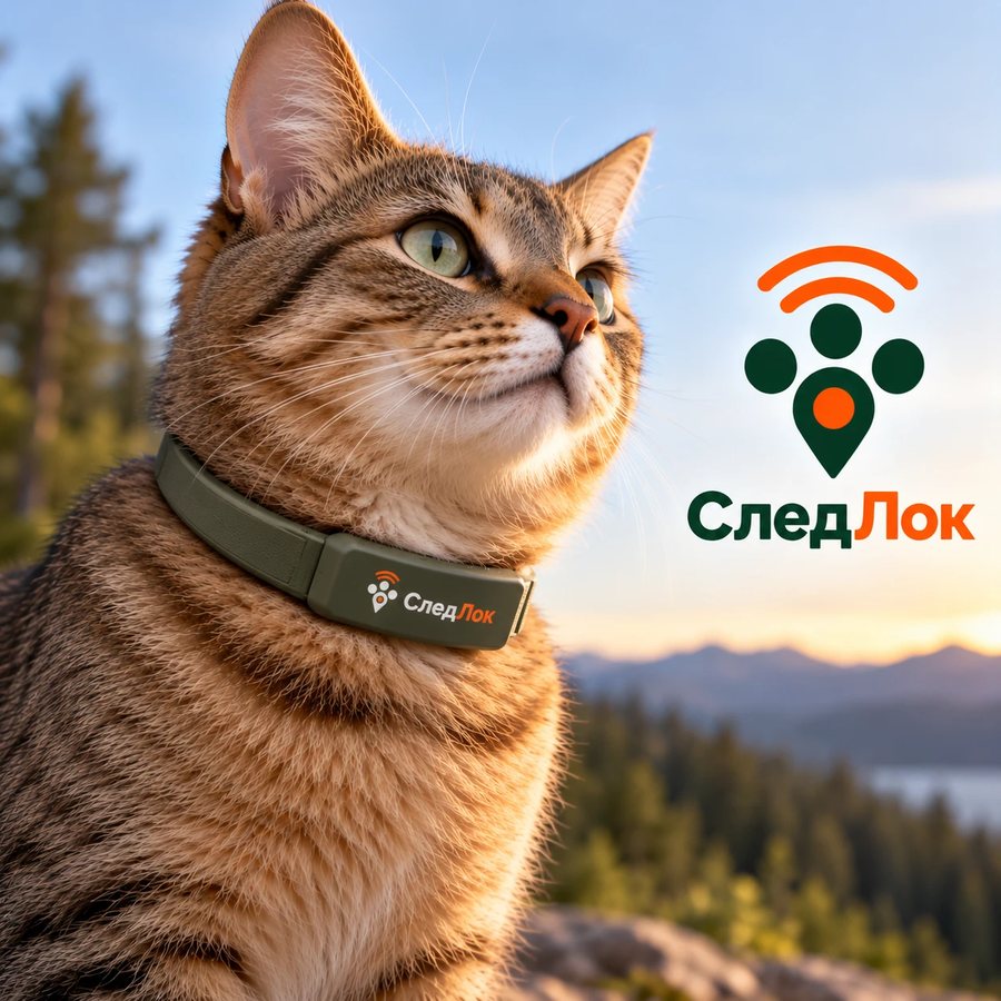 Кошка в ошейнике СледЛок